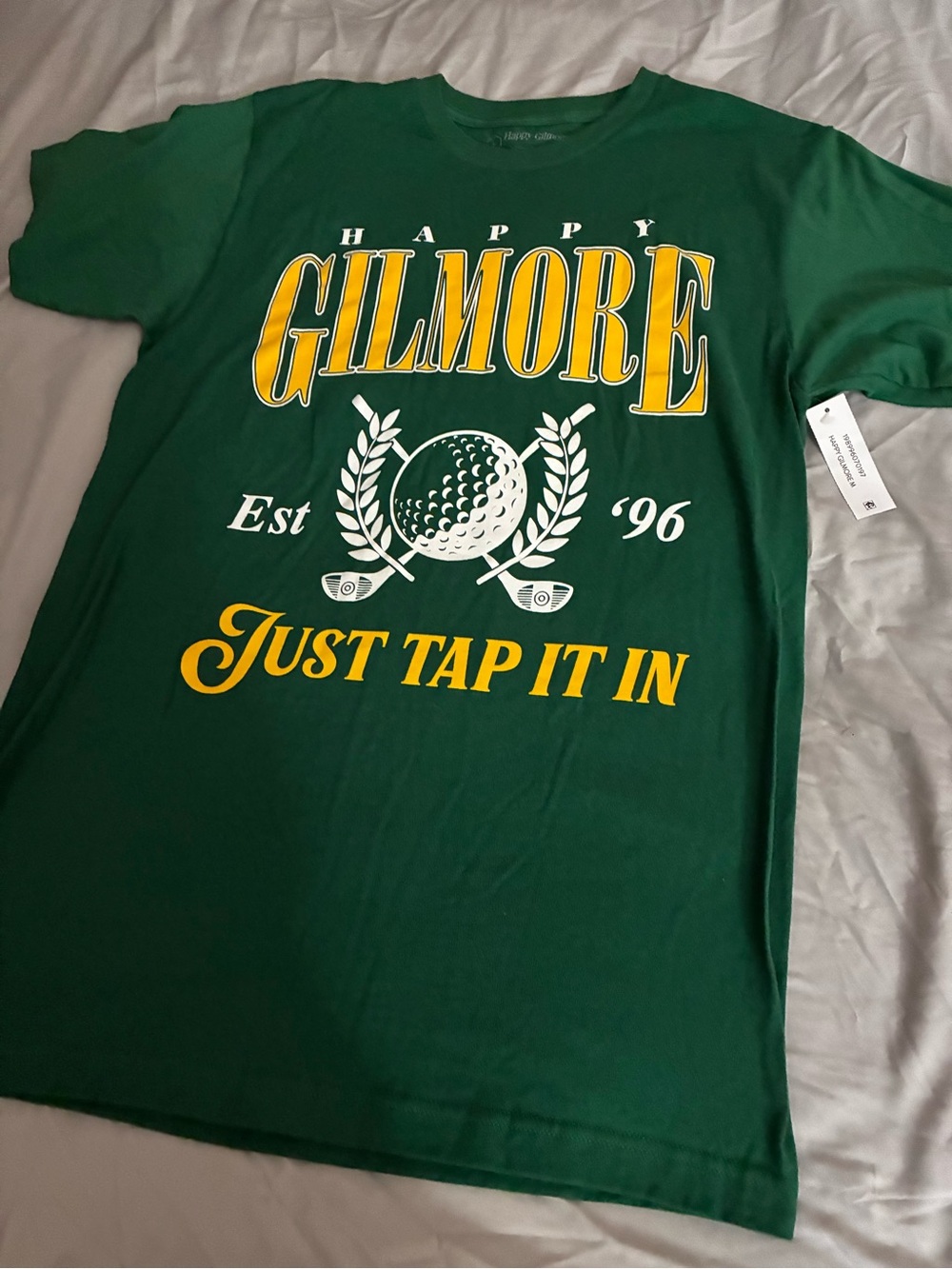 Happy Gilmore ‘Just Tap It In’ Vintage Collectible T-Shirt Size Medium